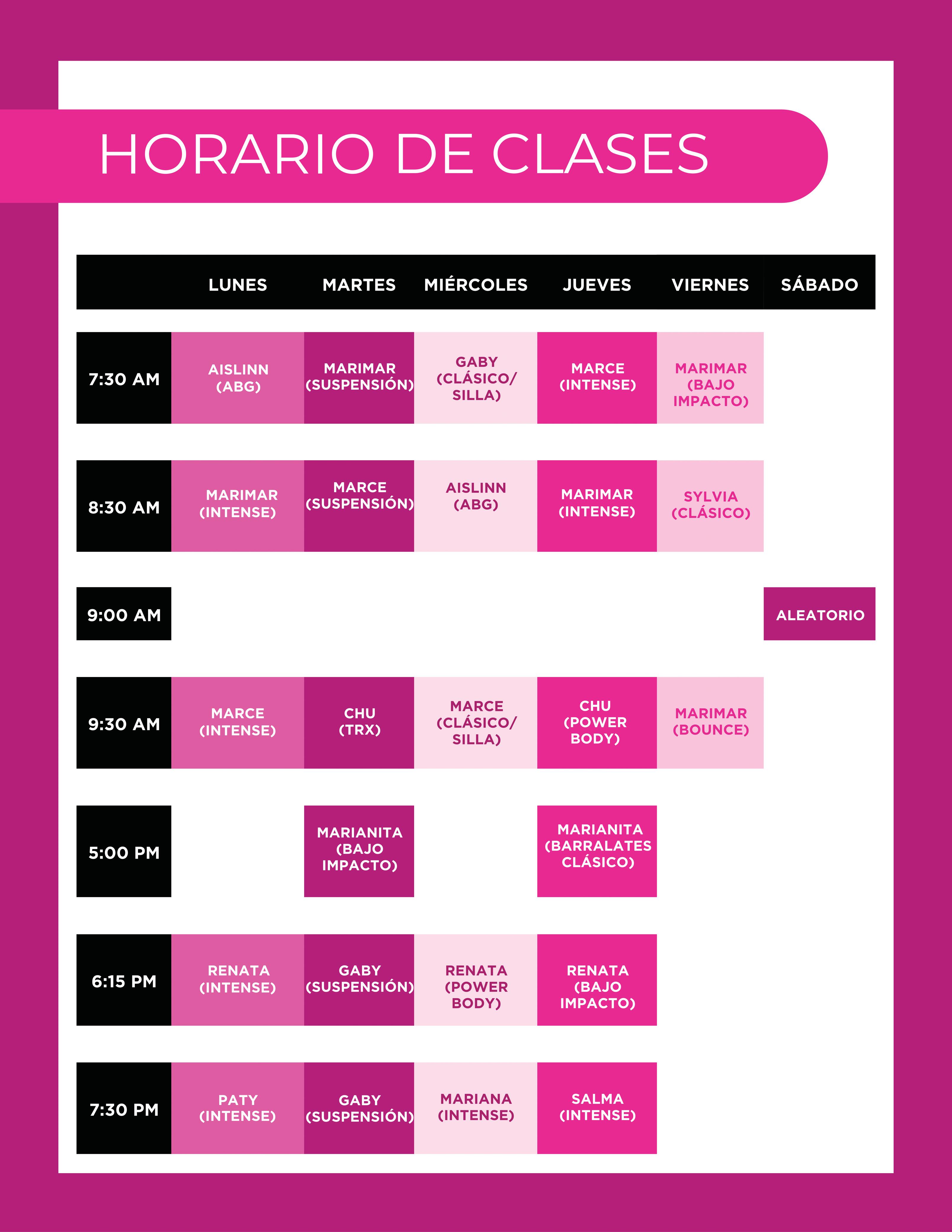 horario
